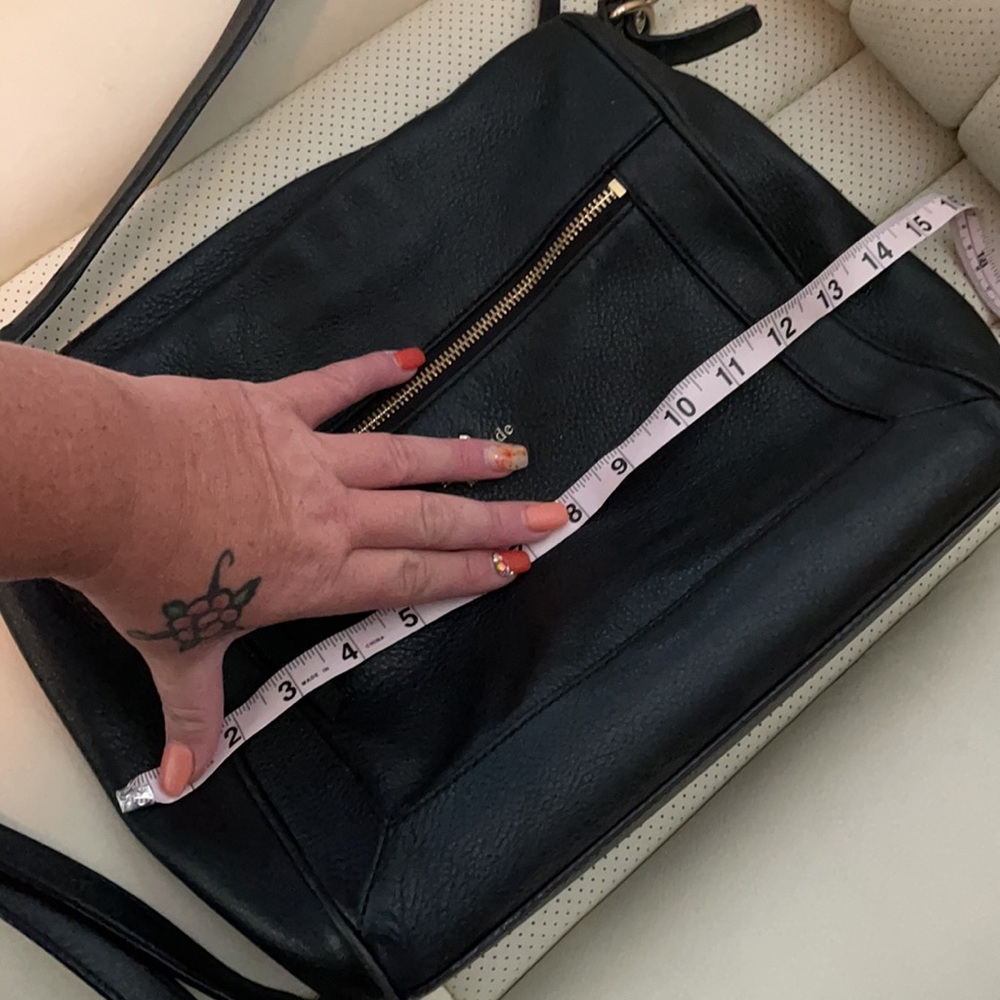 Kate Spade black leather bag - Picture 3 of 8